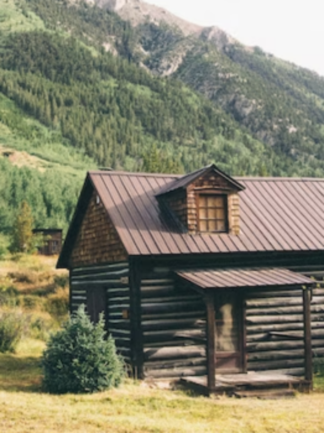 mountain house close to nature