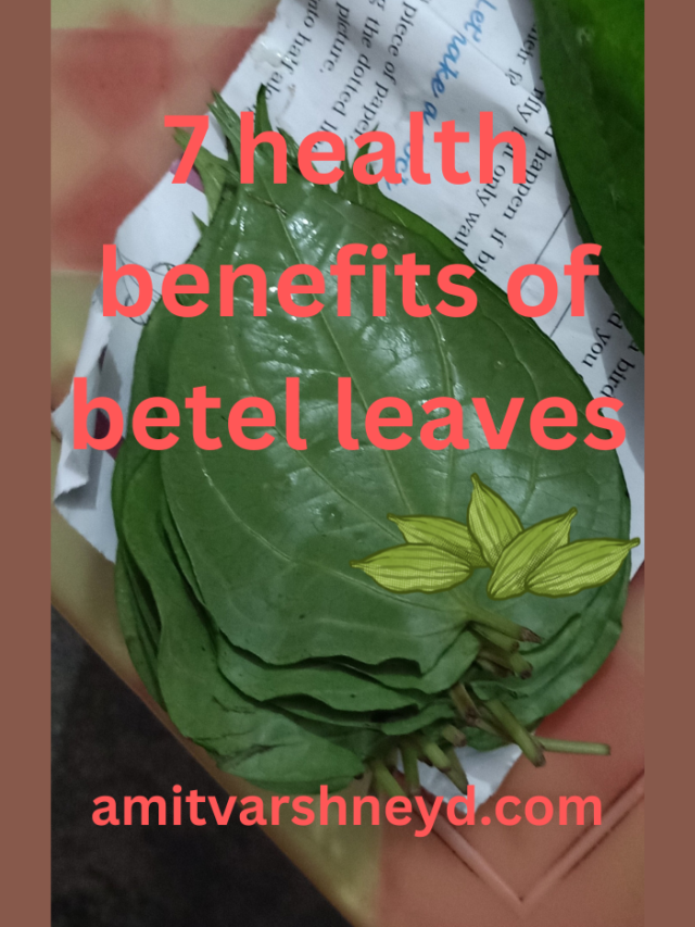 seven health benefits of betel leaf