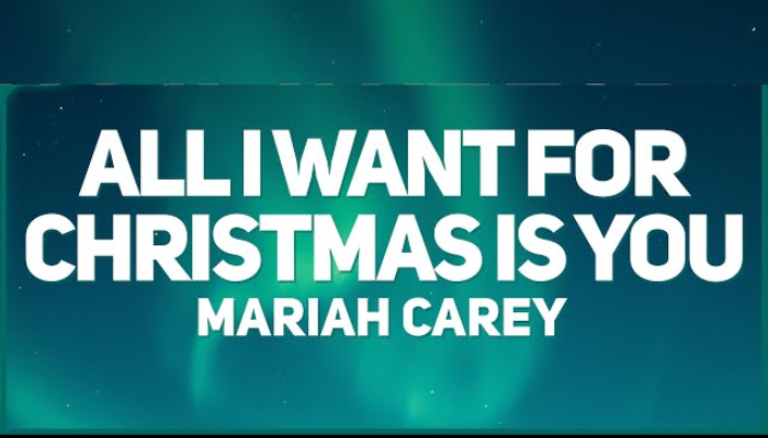 All I Want For Christmas Is You Lyrics