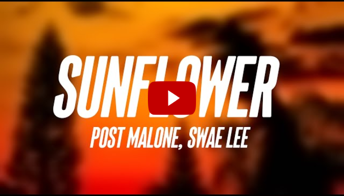 Post Malone Swae Lee Sunflower Lyrics
