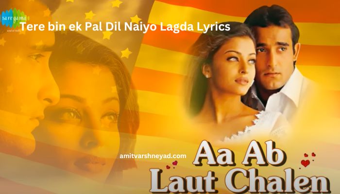 Tere bin ek Pal Dil Naiyo Lagda Lyrics